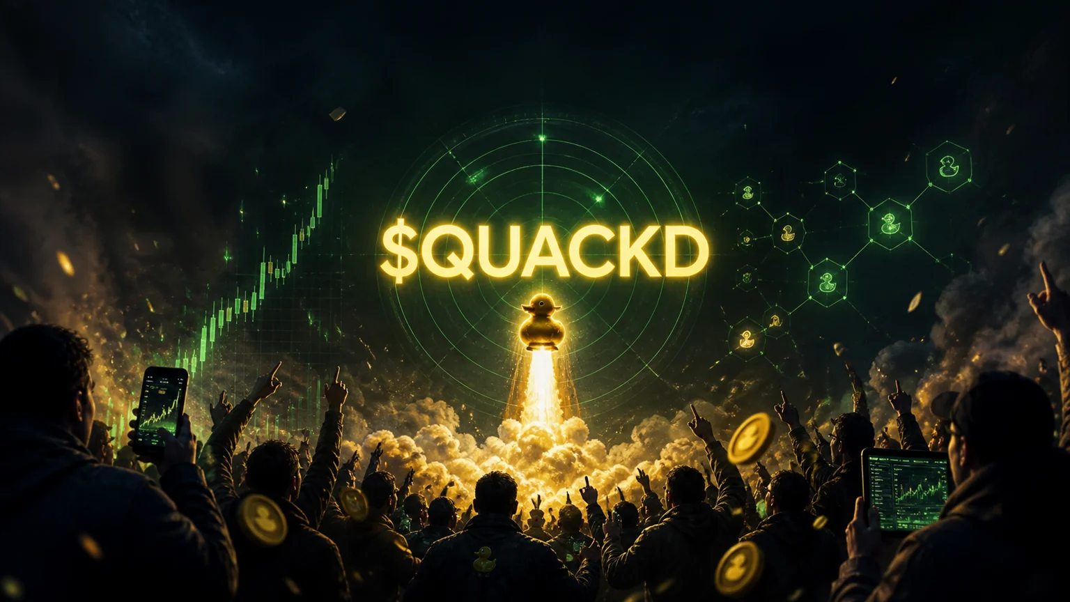$QUACKD Turns a Duck Joke Into a Real Day-Two Meme Bid