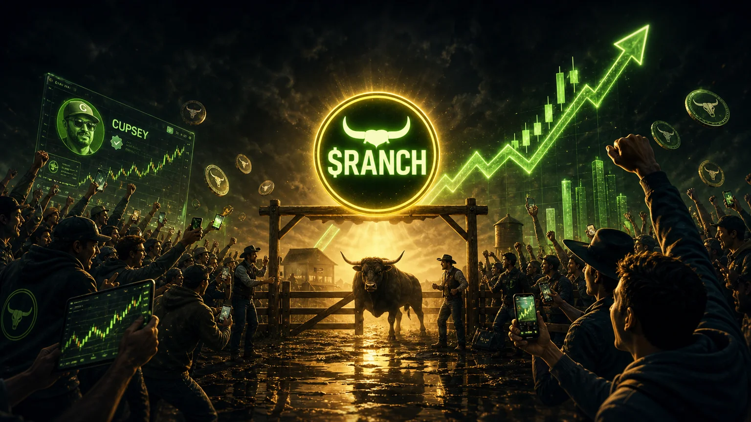 $RANCH Already Looks Like a Solana Board Traders Want to Re-Chase, Which Is Exactly Why Exhaustion Is the First Real Read