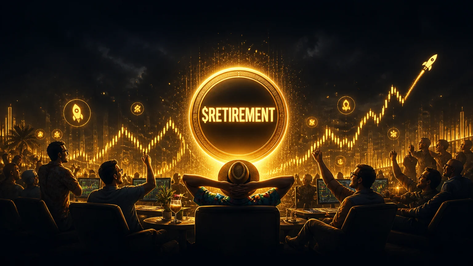 $RETIREMENT Rips 9,565% As The Dream Job Meme Becomes Solana's Newest Escape Trade