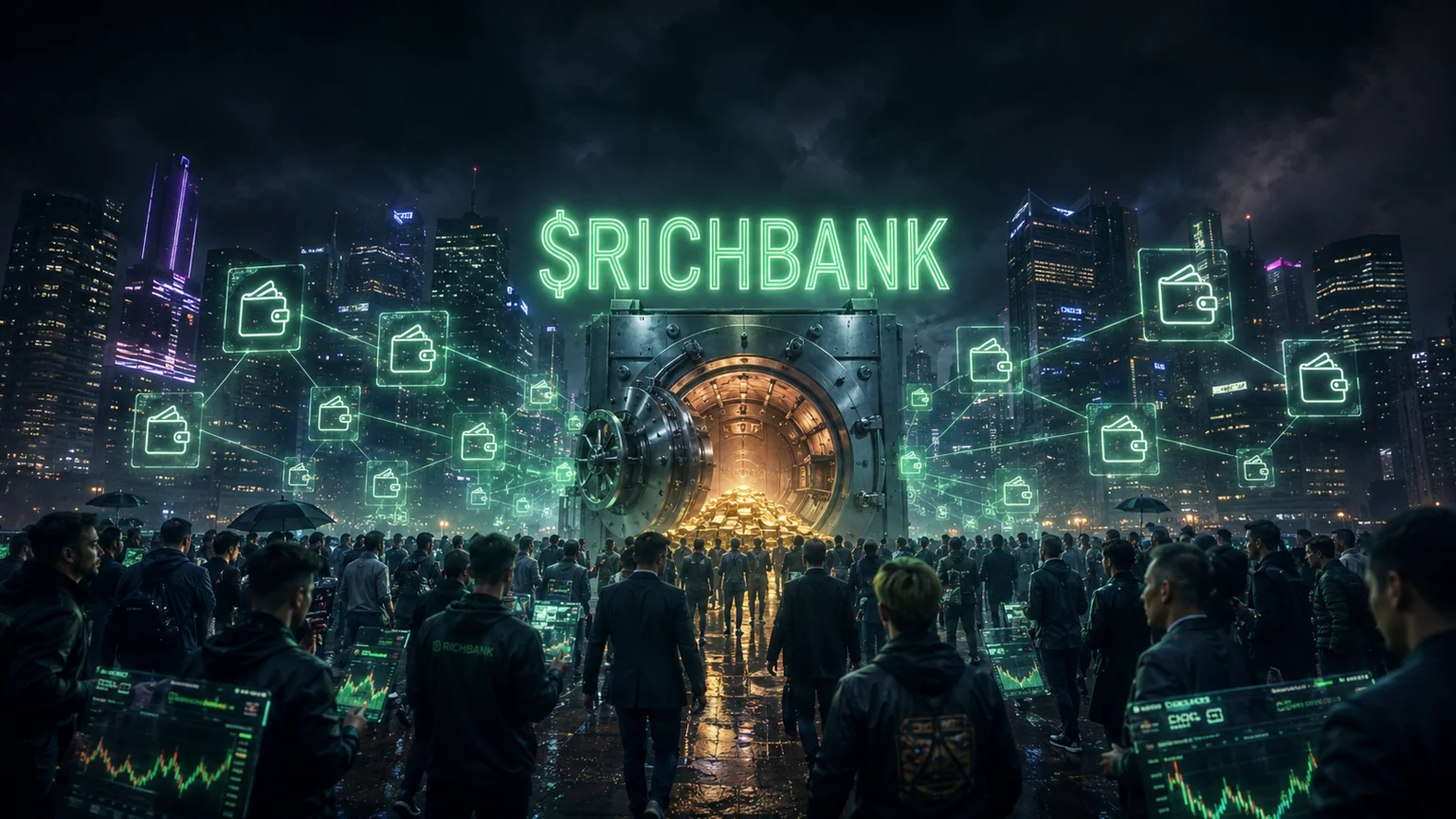 RICHBANK Did $1.46M of Solana Volume in Under Five Hours — and Only 7.2% of Supply Sits in the Top Three Wallets