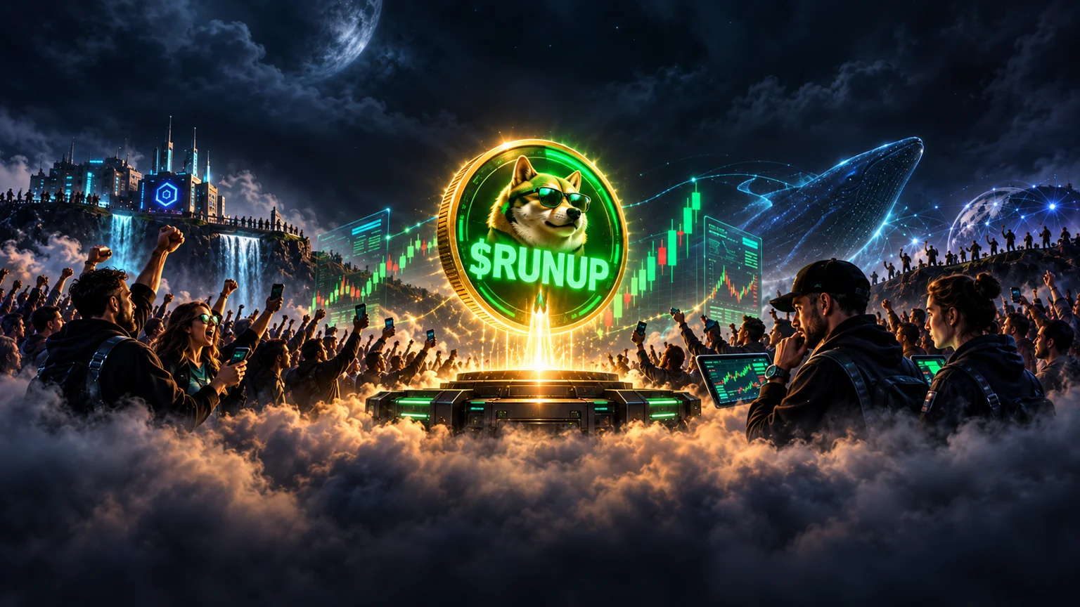 $RUNUP Prints a 9,151% Launch Candle. Now the Volume Has to Prove It Is Real