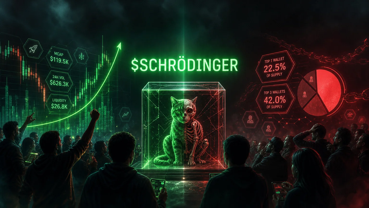 $SCHRÖDINGER Caught a Watched-Wallet Entry, but the Solana Board Still Ran Into a Holder Ceiling