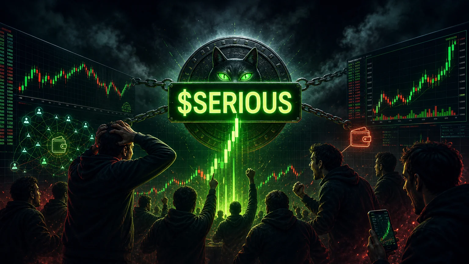 $SERIOUS Printed the Kind of Solana Candle Everyone Notices, but Now the Stamina Test Starts