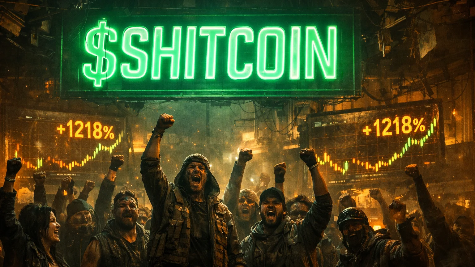 The Token Called $SHITCOIN Just Pulled a 1,218% Move — After Getting Rugged Multiple Times