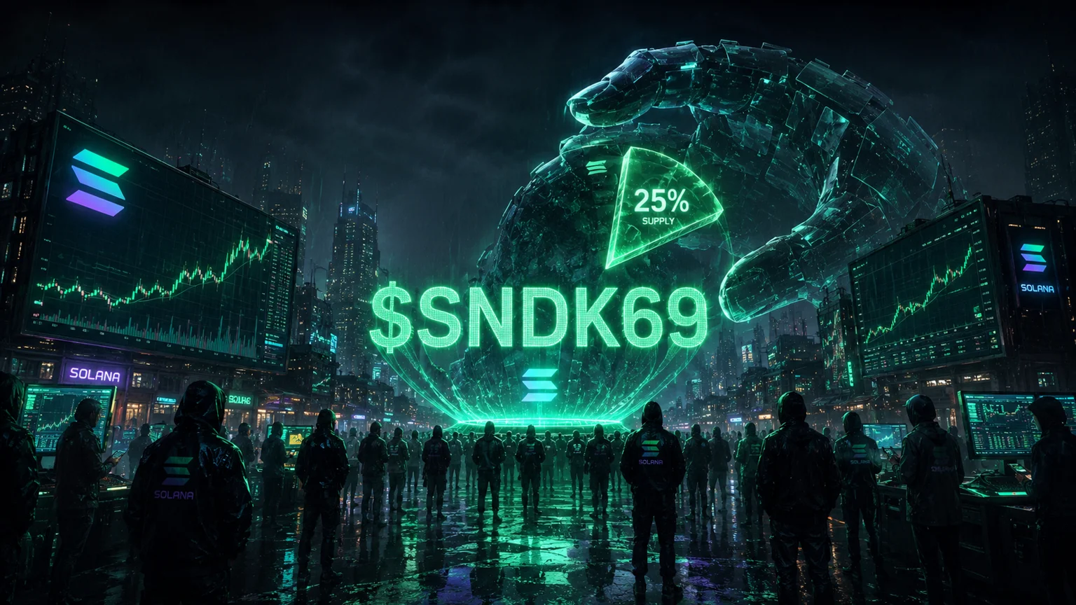 $SNDK69 Has a Real Solana Breakout on Its Hands, but One Wallet Still Owns Too Much of the Story