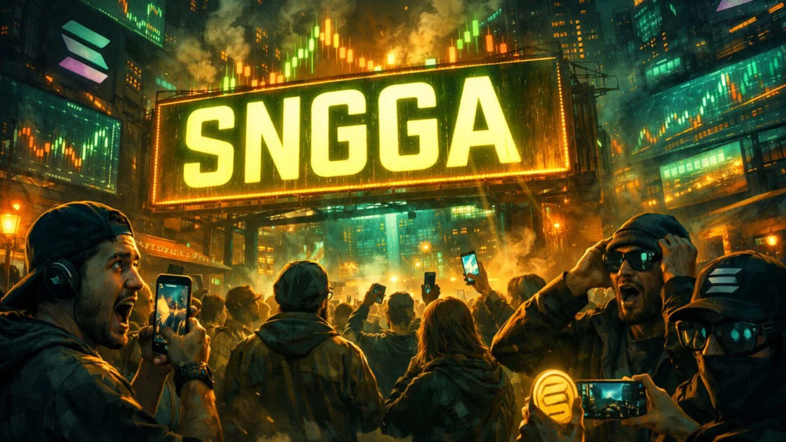 SNIGGA Just Printed $33.9M in Volume, and Solana Is Stress-Testing How Far Shock Branding Can Really Run