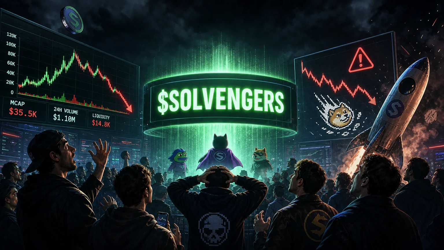 $SOLVENGERS Pulled the Right Wallets Early, but the Solana Board Already Needs a Real Second Wave
