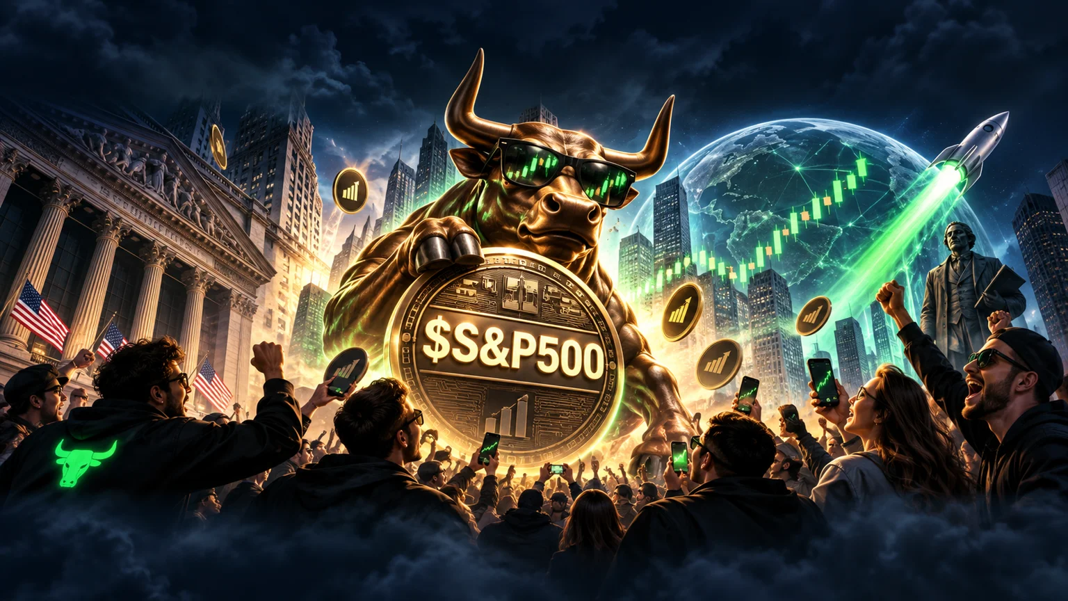 $S&P500 Turns Index Branding Into A $1.5M Solana Meme Frenzy