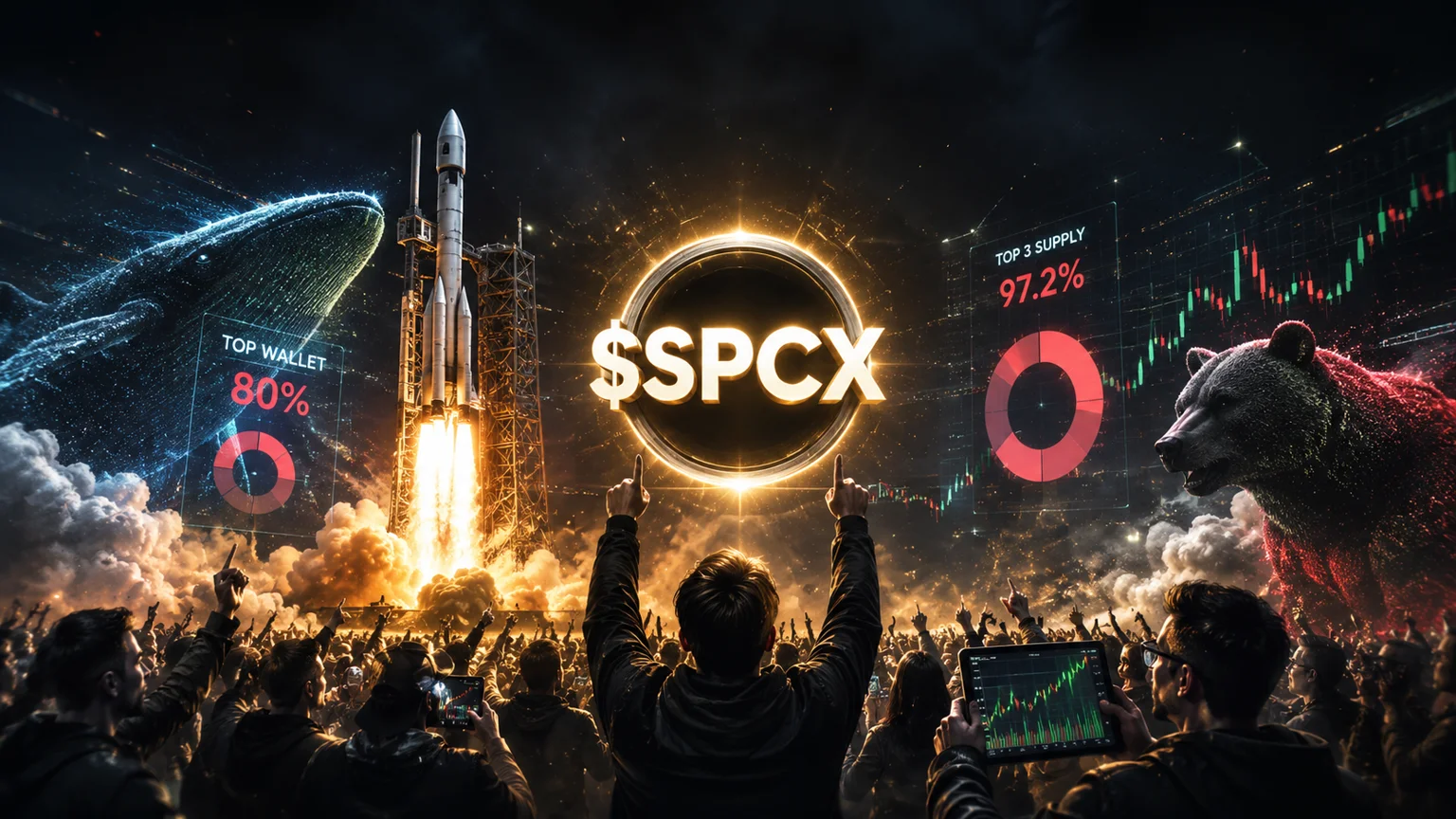 $SPCX Has a Real KOL Bid and Real Solana Volume, but One Wallet Still Owns the Entire Setup