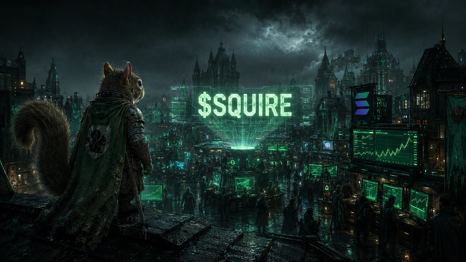 $SQUIRE Is Trading Like a Solana Survivor Finally Getting Its Second Look, and the Reprice Has More Structure Than Hype