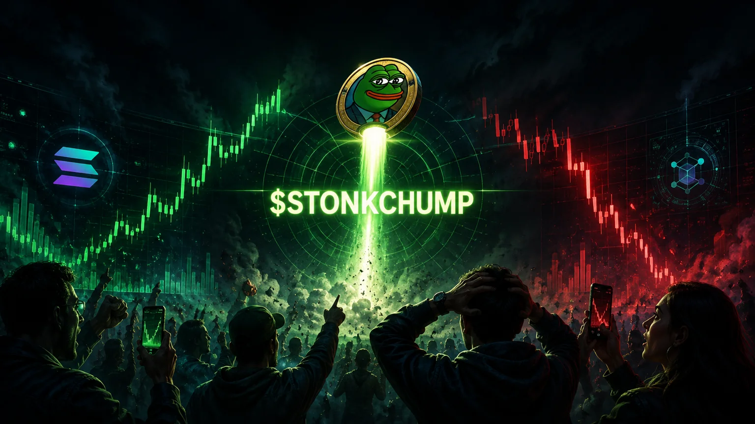 $STONKCHUMP Turns the Stonk Meta Into a Solana Volume Test