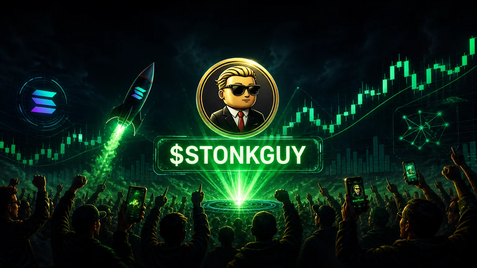 $STONKGUY Joins the Stonk Rush With Cleaner Tape and a One-Hour Surge