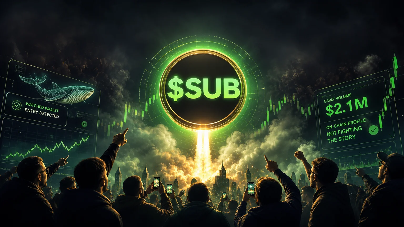 $SUB Puts Streamer Bounties on a Fast Solana Launch Tape