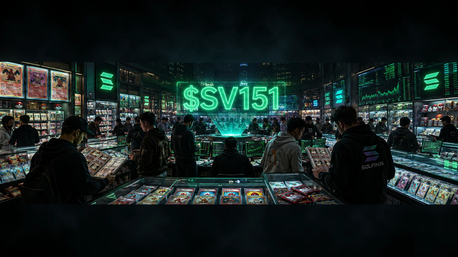 SV151 Turned Pokemon Card Nostalgia Into a Solana Runner With Surprisingly Orderly On-Chain Data