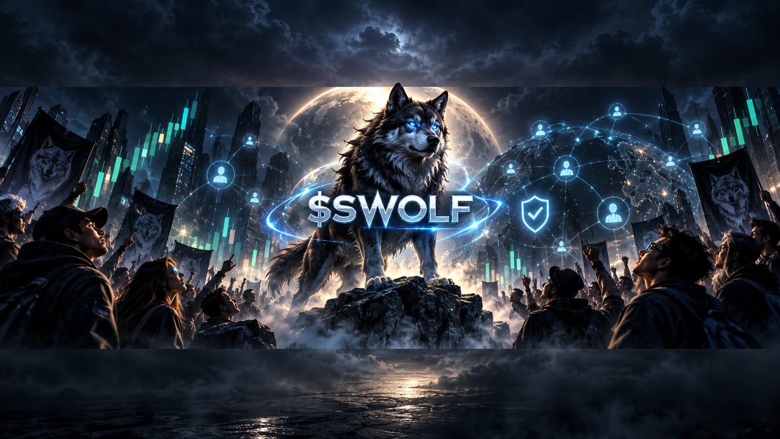 $SWOLF Turns the Starknet Ticker Heat Into a Solana Culture Bid
