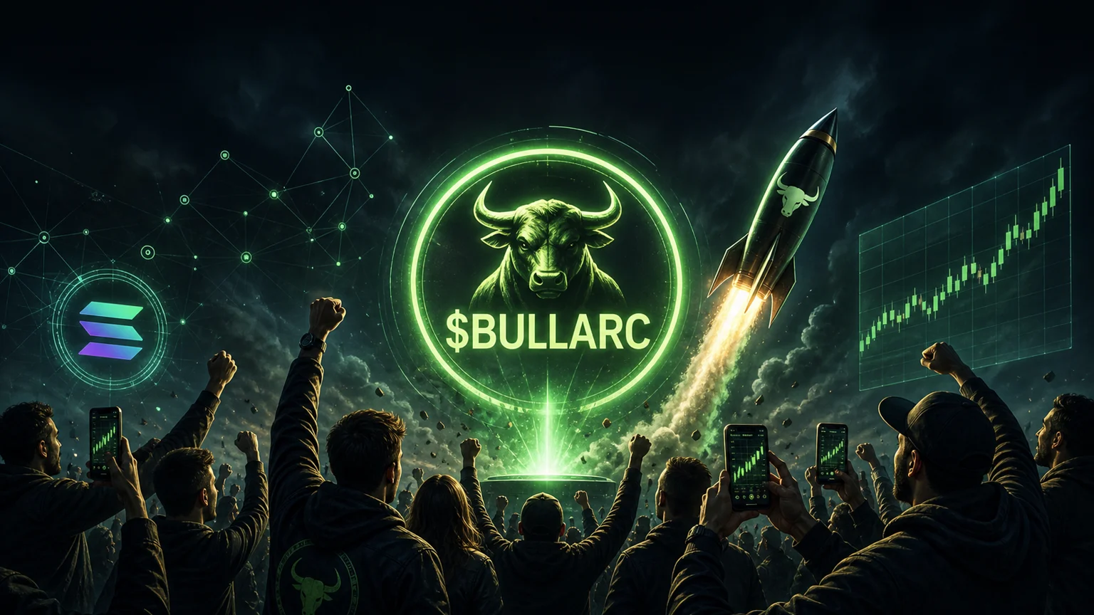 $BULLARC Turns Bull-Market Branding Into a $258K First-Hour Solana Sprint