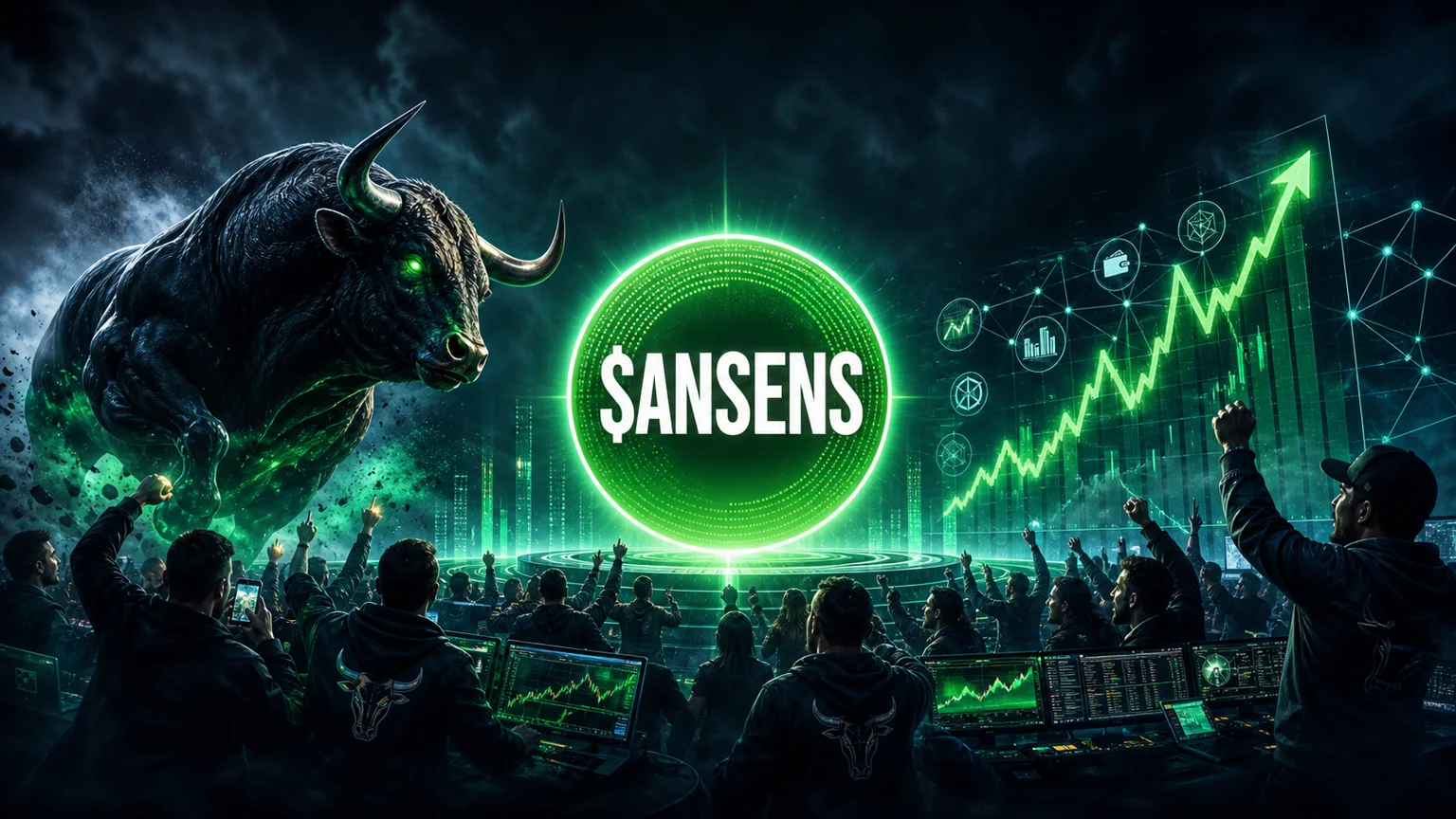 $ANSENS Turns a Kintara Bull Meme Into a $6.3M First-Day Solana Auction