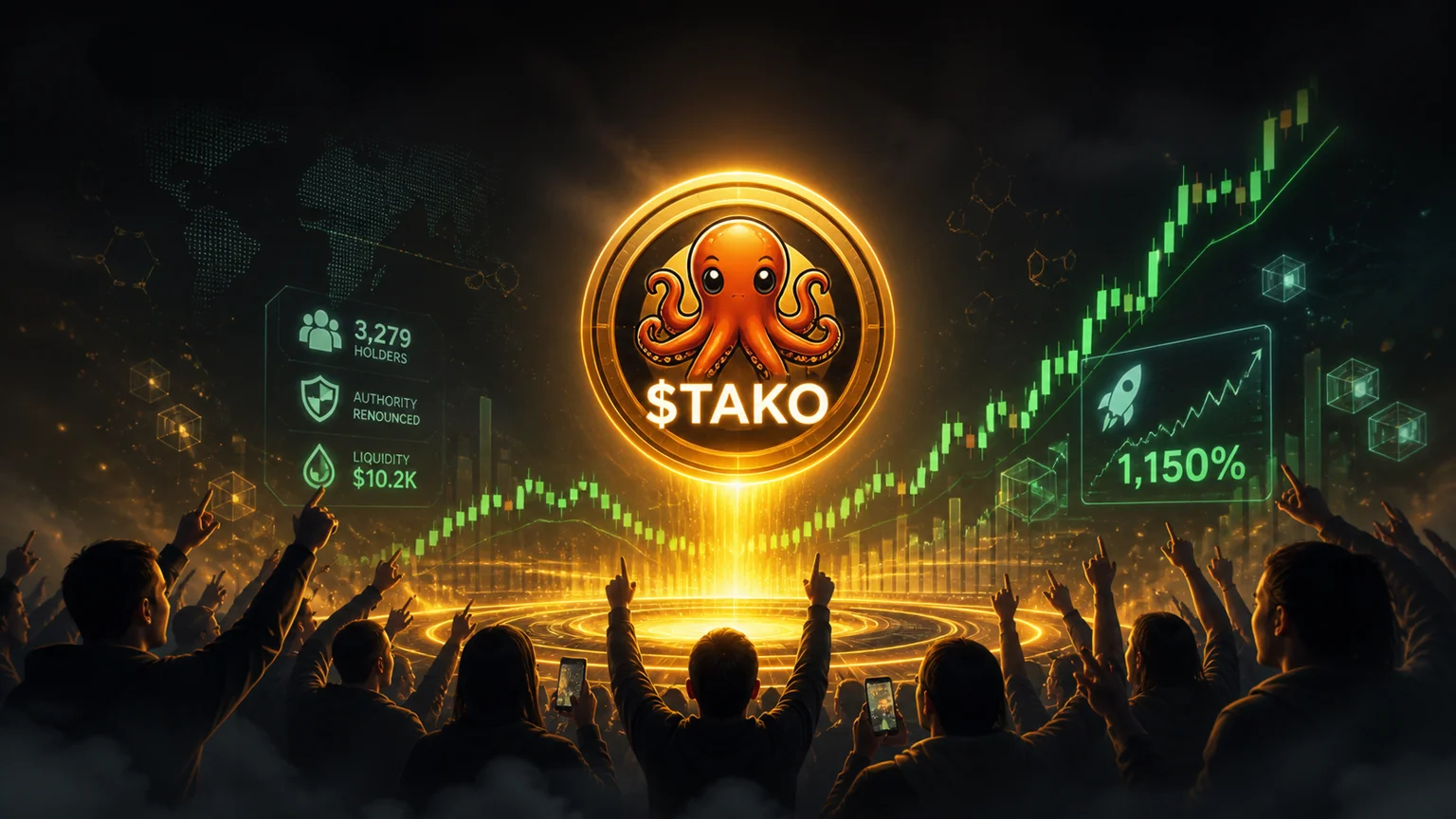 $TAKO Turned a Tiny Solana Pool Into a $4.5M Turnover Machine