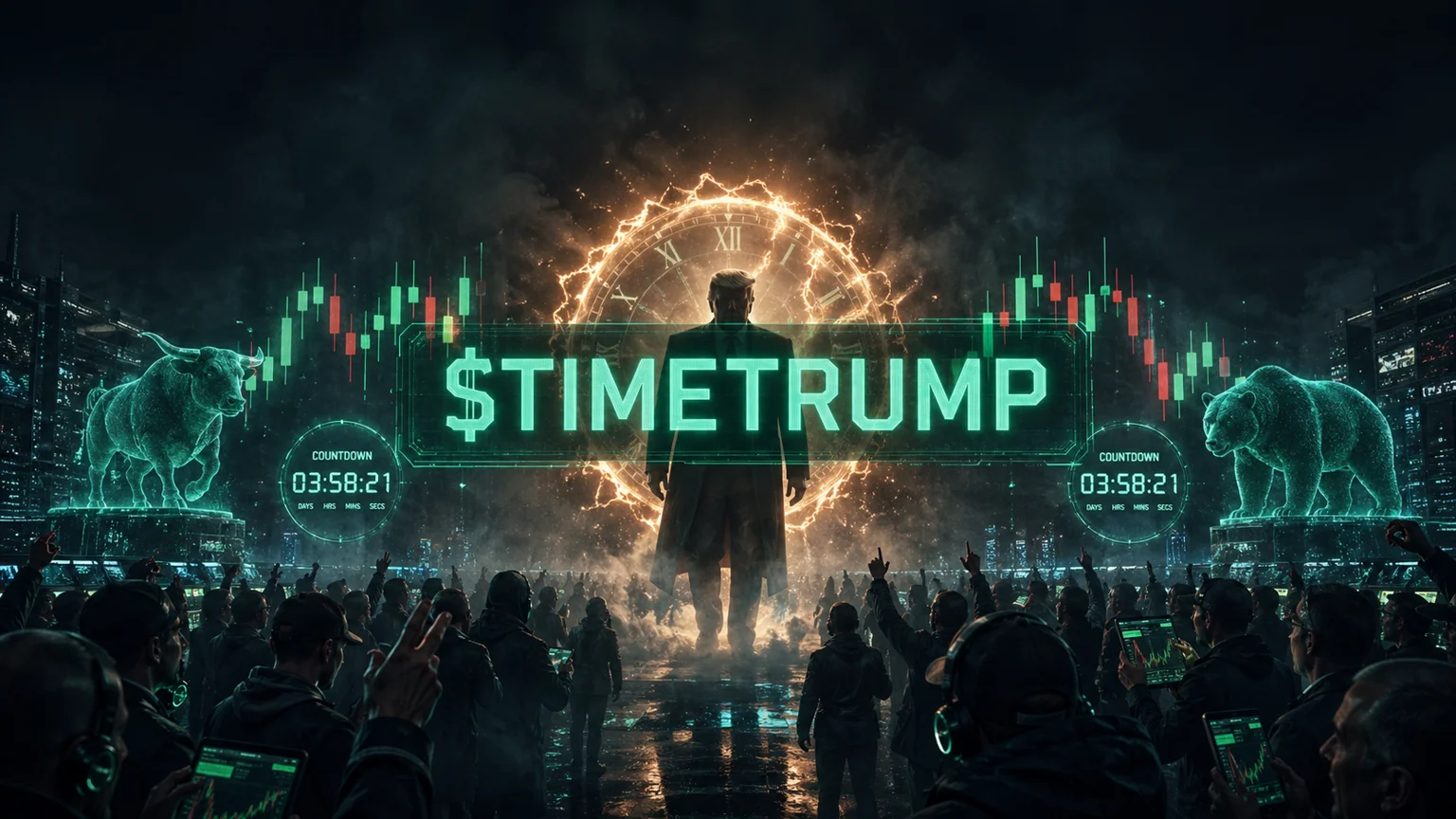 TIMETRUMP Just Did $263K in Volume, and Solana Is Speedrunning a Future-Trump Microcap