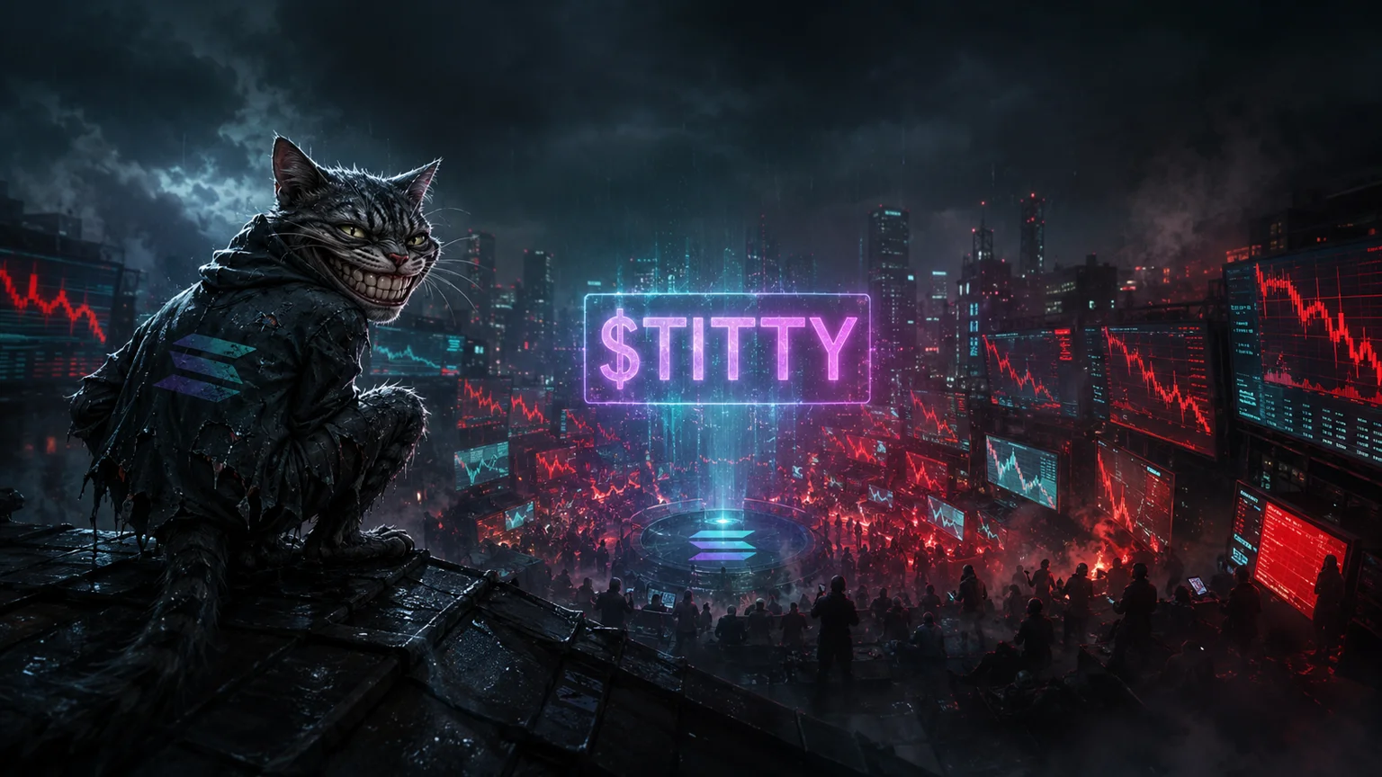 Troll Kitty Just Forced $1.09M Through a $108K Solana Board — and the Buy Pressure Already Flipped