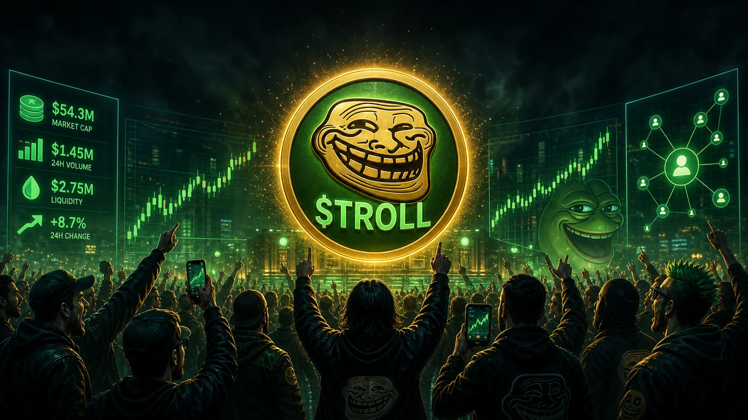 $TROLL Still Trades Like the Old Internet Benchmark, and That Matters More Than Another Victory Lap