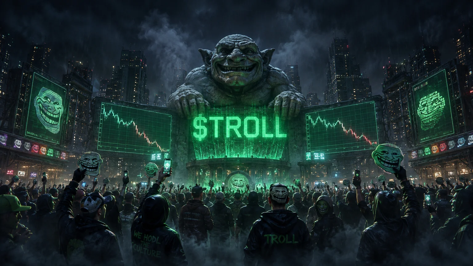 $TROLL Is No Longer Selling Discovery. It Is Selling Whether the Community Bid Can Defend a $74M Board
