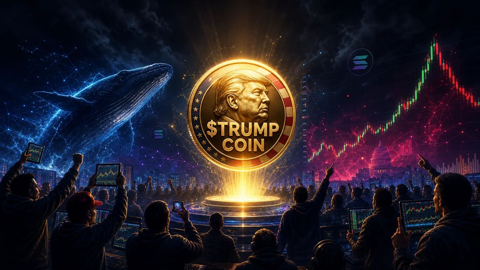 $TRUMP COIN Gets the Watched-Wallet Bid Before the Scanner Crowd
