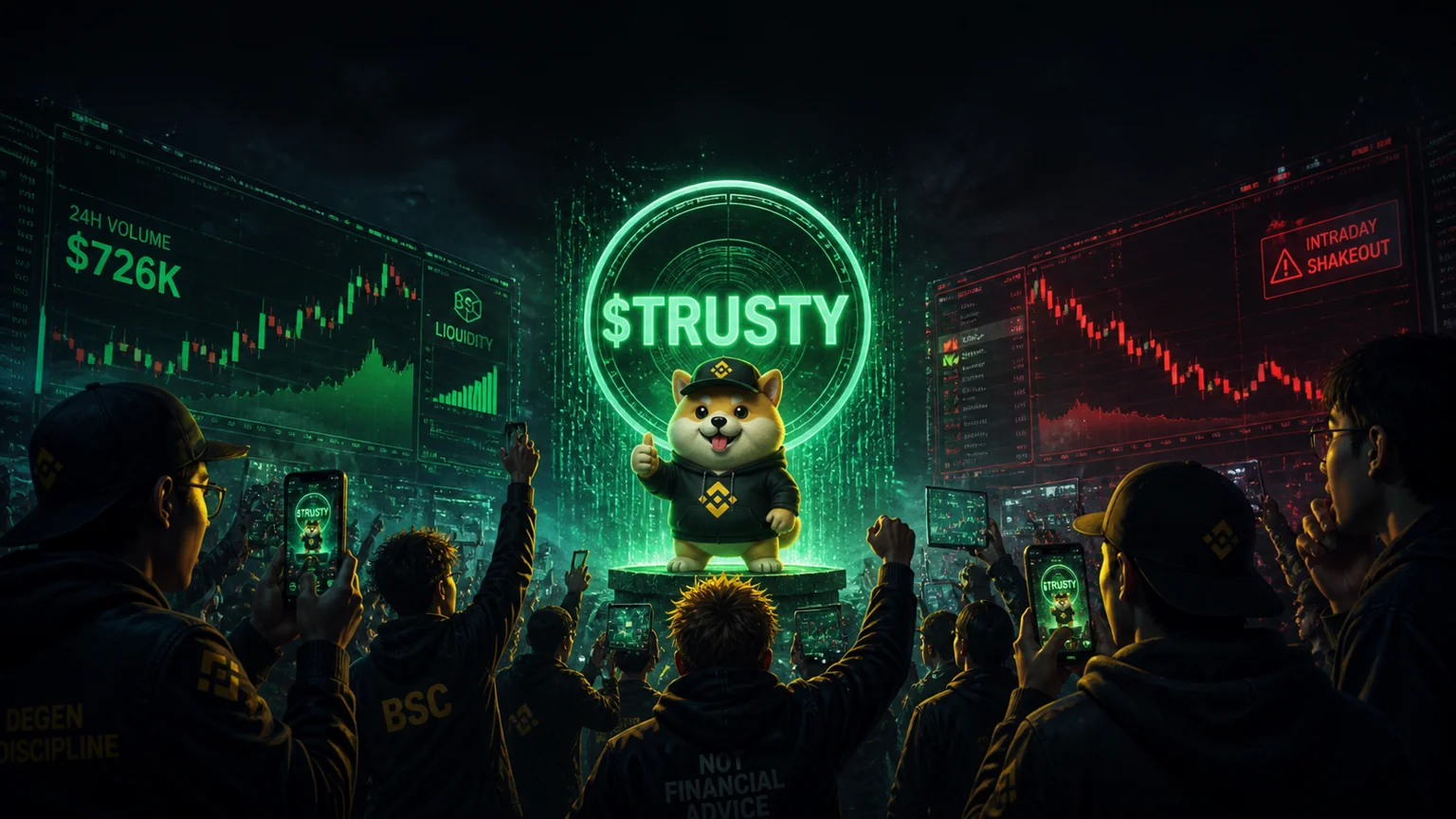 $TRUSTY Turns A Wallet Mascot Joke Into A BSC Turnover Test