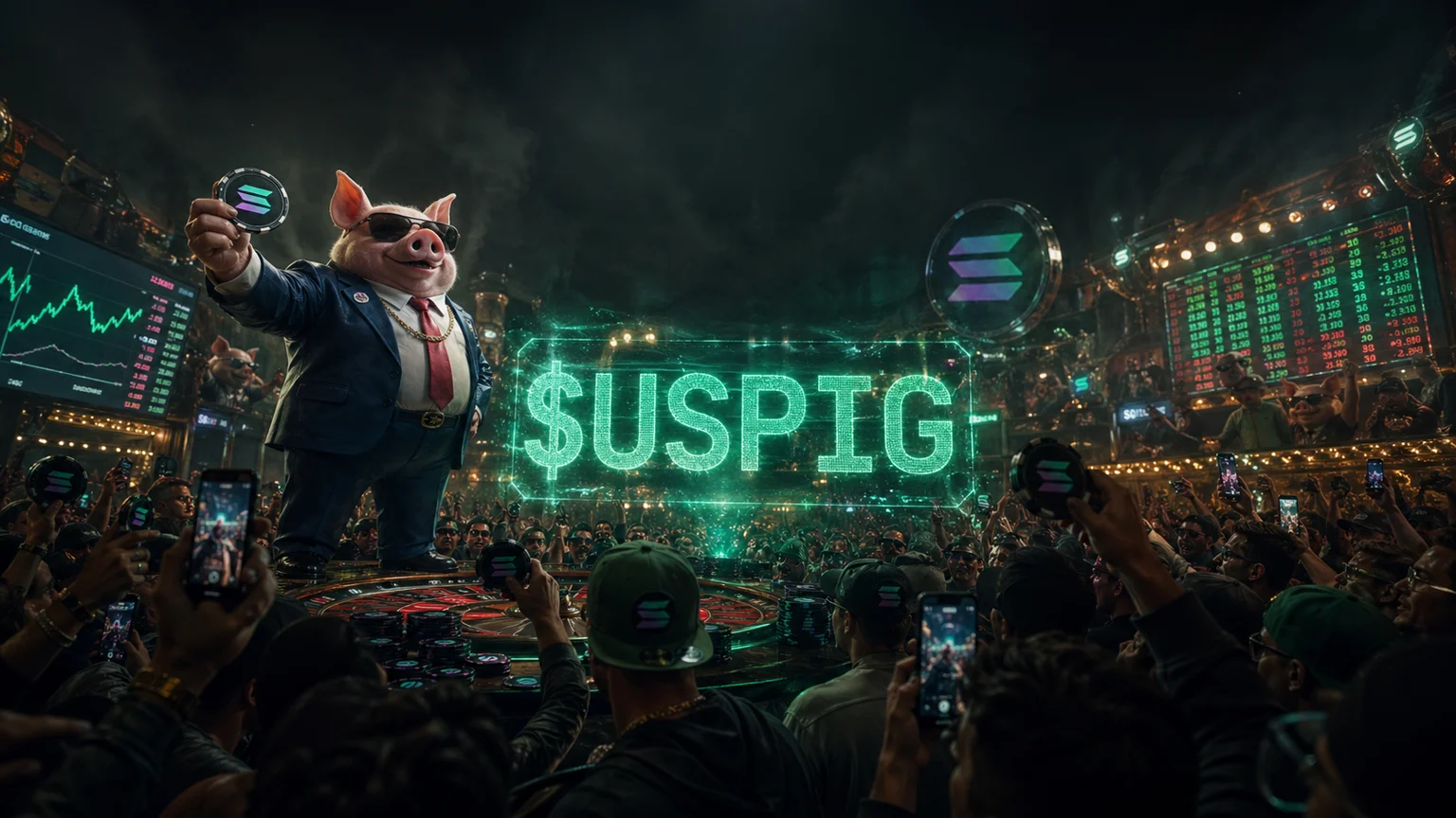 A Trump Pig Just Racked Up 52,364 Solana Swaps in 13 Hours