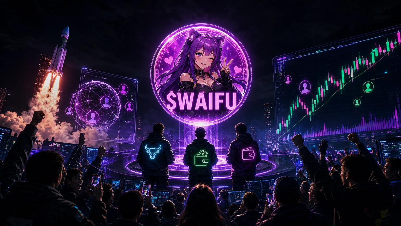 $WAIFU Picked Up Three Watched Wallets Before the Timeline Could Turn It Into Just Another Anime Joke