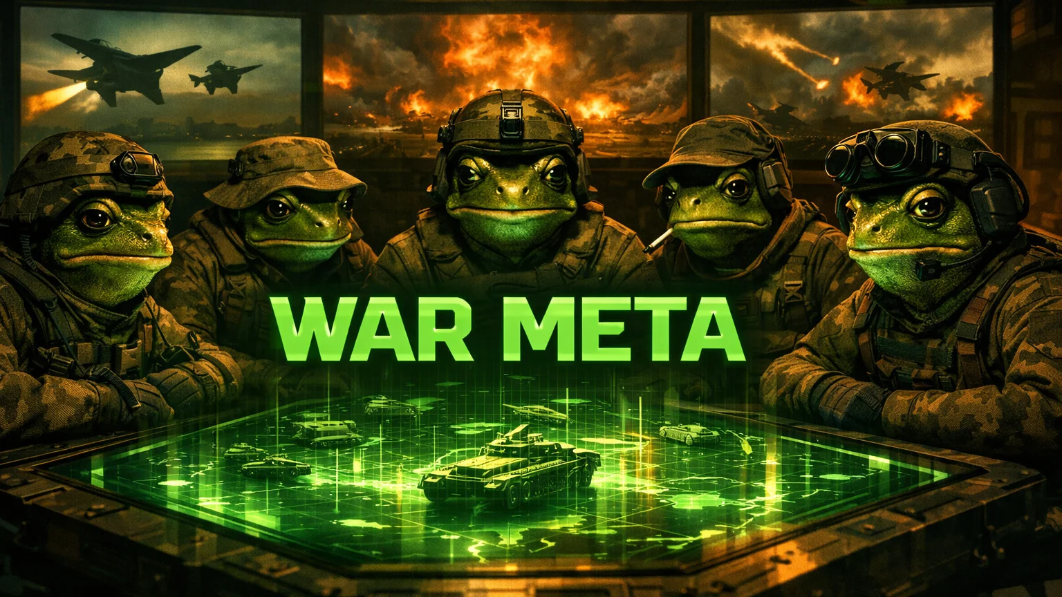 The War Room Is Open: Military Memes Are Solana's Hottest Meta Right Now