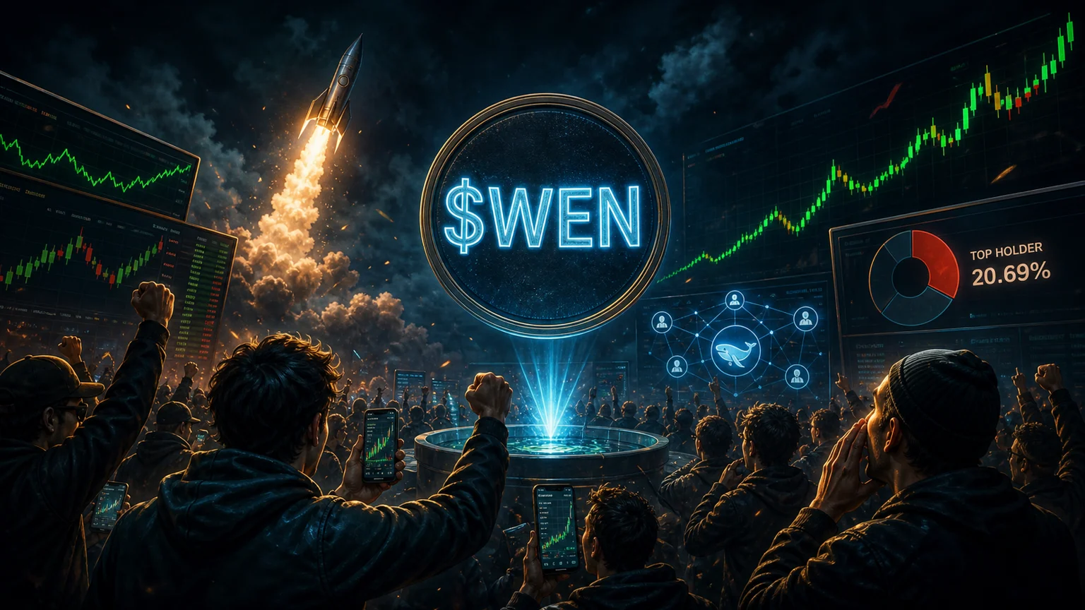 $WEN Is Winning the Fast-Twitch Solana Board, but the Cashtag Collision Still Needs a Real Holder Handoff