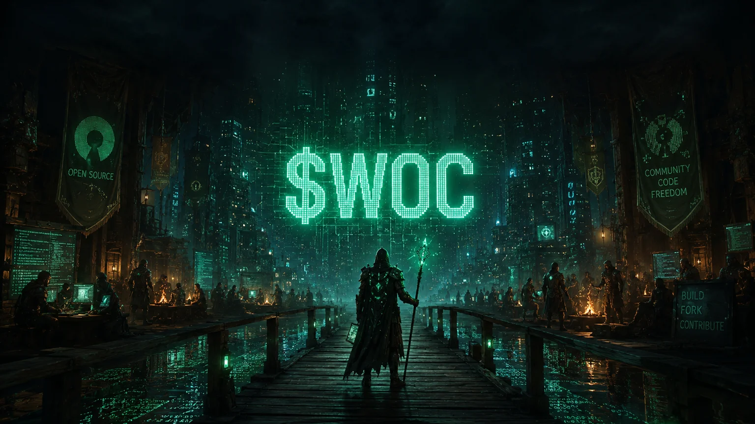 $WOC Turned a Real Claudecraft Build Into a Solana Narrative Reprice Before Most AI Memes Could Fake the Lore