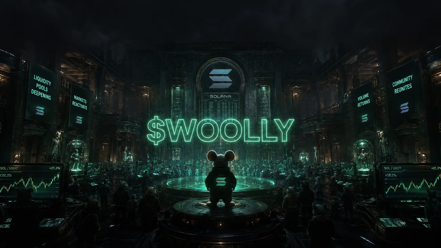 $WOOLLY Is Getting a Solana Revival Bid, and This Time the Liquidity Looks Strong Enough to Matter