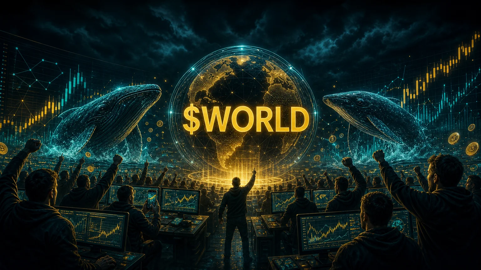 $WORLD Has Moved Beyond a Cute Wallet Alert and Into a Much Cleaner Solana Runner