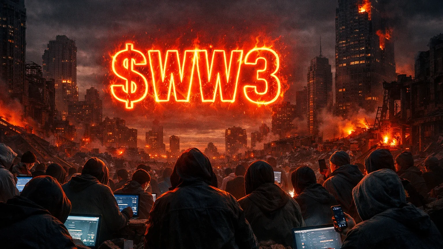 World War 3 Token Surges 493% as Doomsday Degens Bet on Global Chaos — 82% Buy Ratio Signals Panic Accumulation