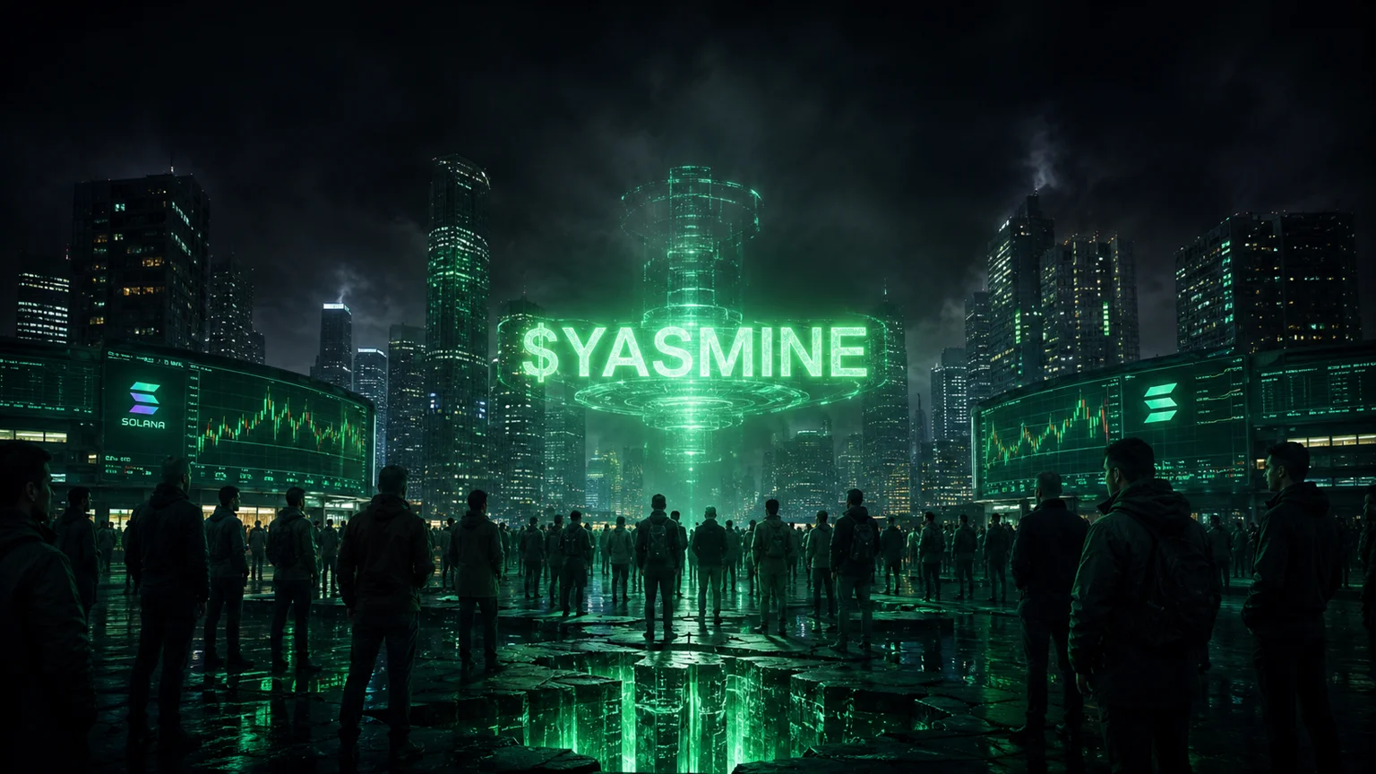 $YASMINE Looks Cleaner Than Most First-Night Solana Breakouts, but the Liquidity Still Has to Earn the Trust