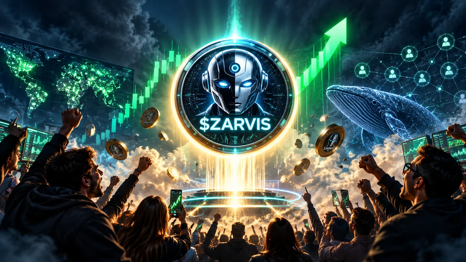 $ZARVIS Turns a Stonkfun Launch Into a One-Hour Culture-Meme Bid