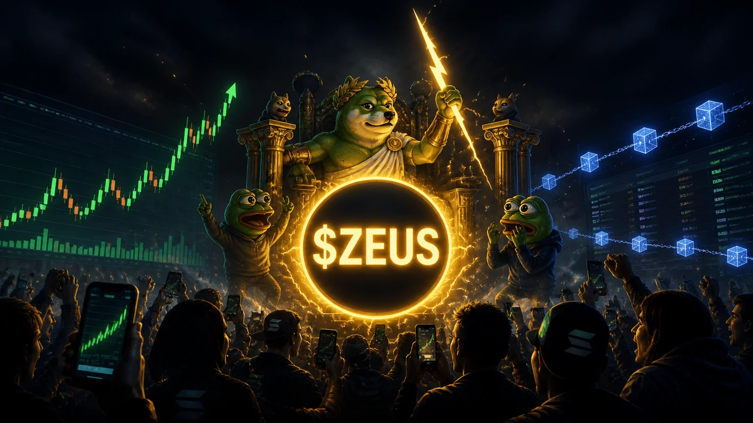 $ZEUS Turns Pepe Lore Into A One-Hour Solana Breakout